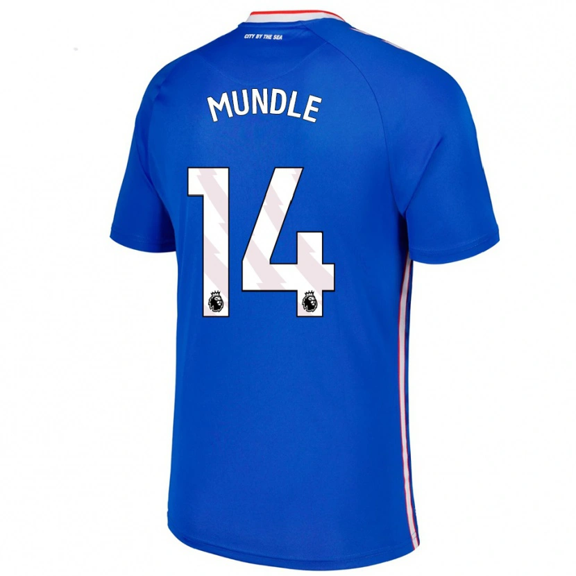 Danxen Dámské Romaine Mundle #14 Modrá Bílá Daleko Hráčské Dresy 2025/26 Dres