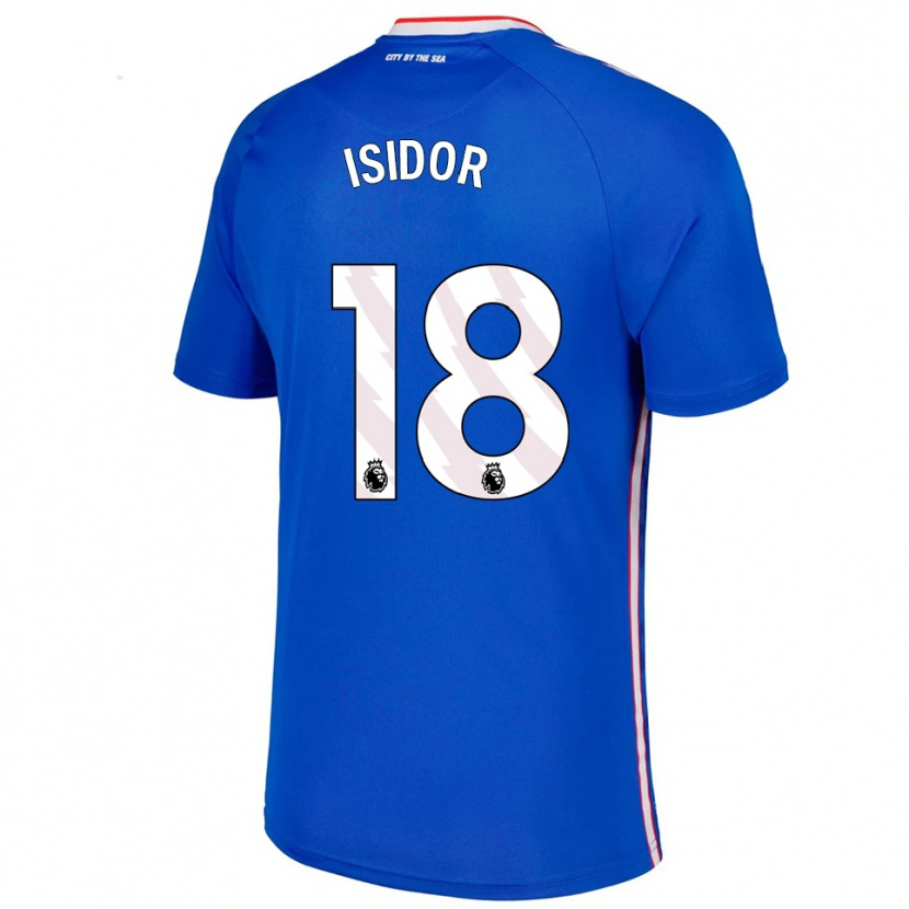 Danxen Dámské Wilson Isidor #18 Modrá Bílá Daleko Hráčské Dresy 2025/26 Dres