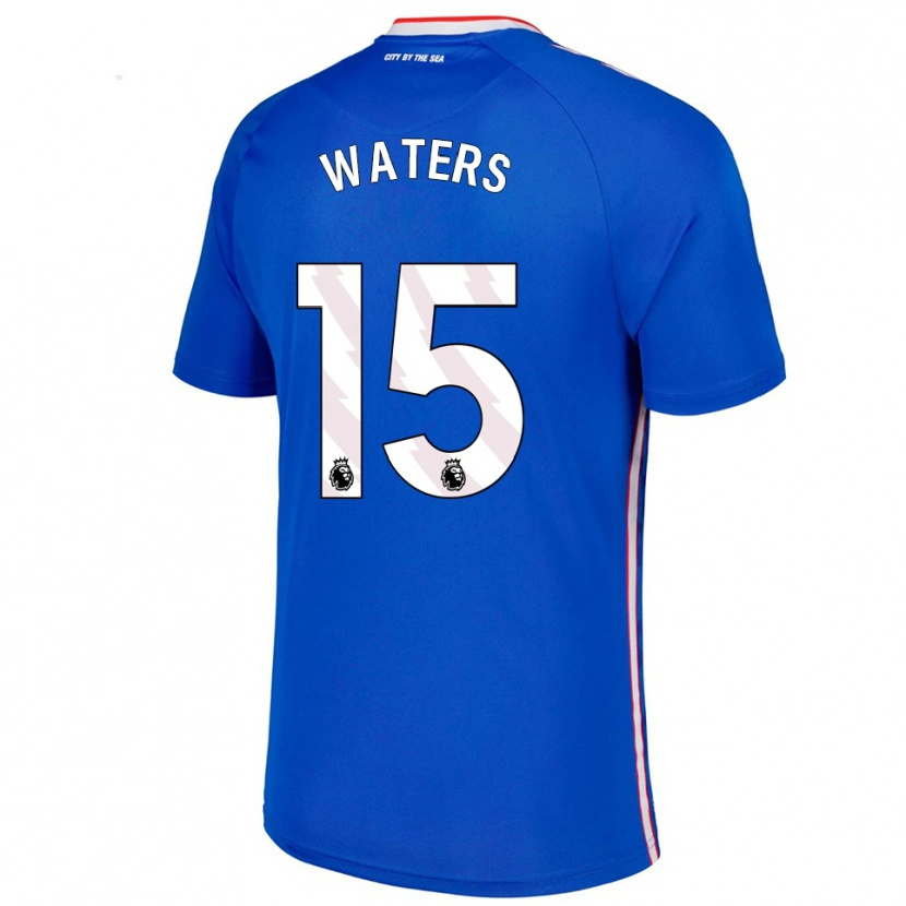 Danxen Dámské Jake Waters #15 Modrá Bílá Daleko Hráčské Dresy 2025/26 Dres