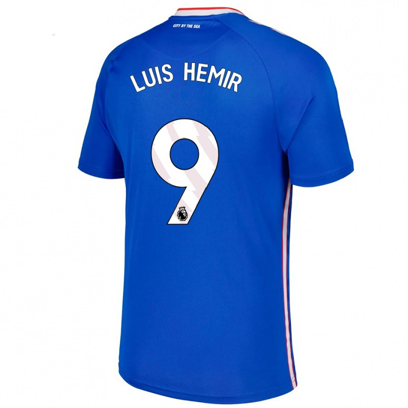 Danxen Dámské Luís Semedo #9 Modrá Bílá Daleko Hráčské Dresy 2025/26 Dres