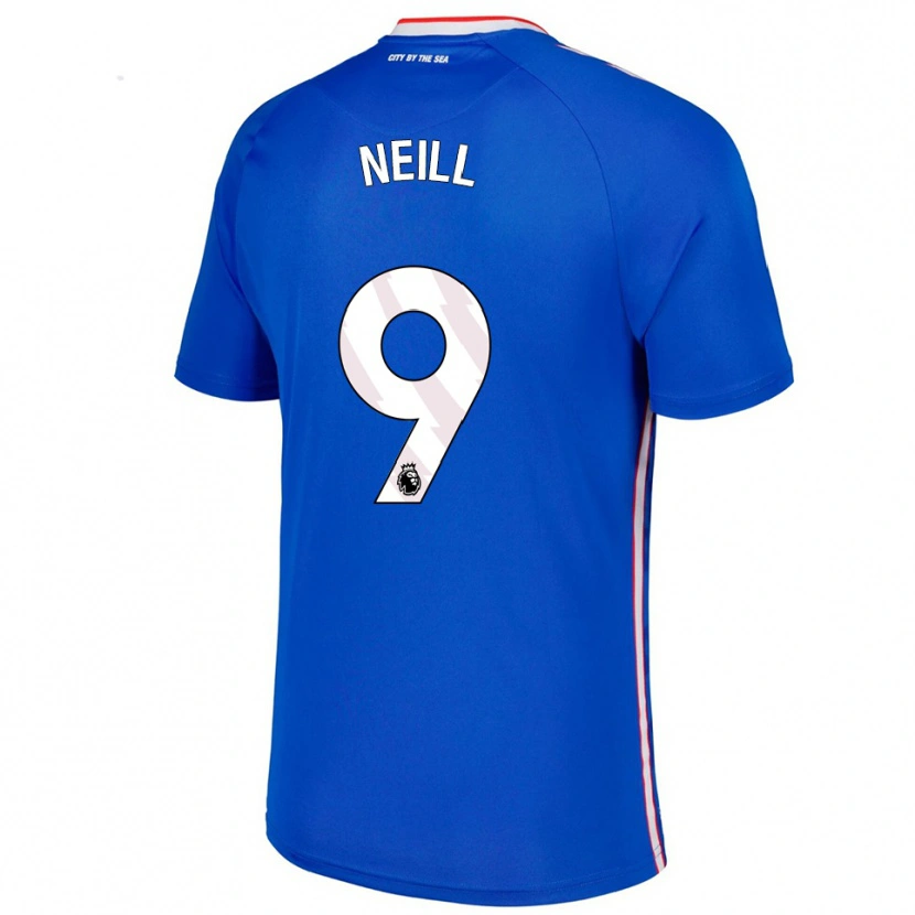 Danxen Dámské Marcus Neill #9 Modrá Bílá Daleko Hráčské Dresy 2025/26 Dres
