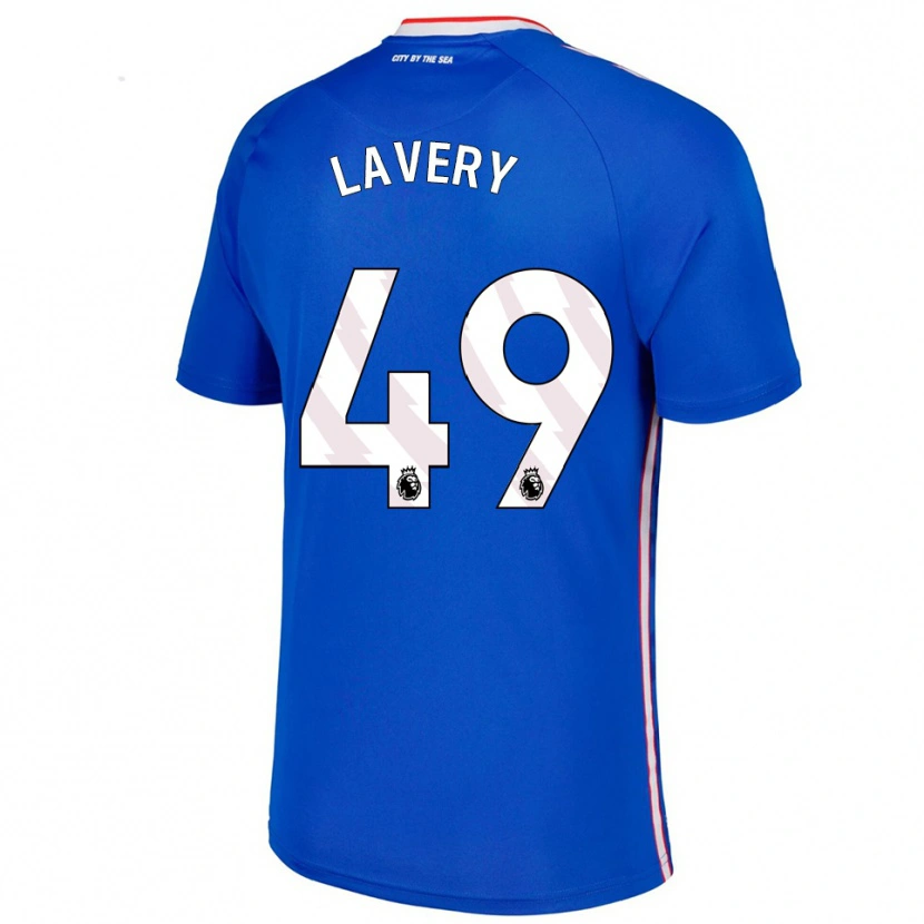 Danxen Dámské Tom Lavery #49 Modrá Bílá Daleko Hráčské Dresy 2025/26 Dres