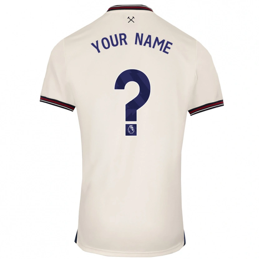 Danxen Dámské Tvé Jméno #0 Smetanově Bílá Daleko Hráčské Dresy 2025/26 Dres