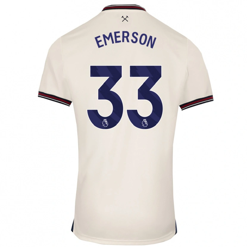 Danxen Dámské Emerson #33 Smetanově Bílá Daleko Hráčské Dresy 2025/26 Dres
