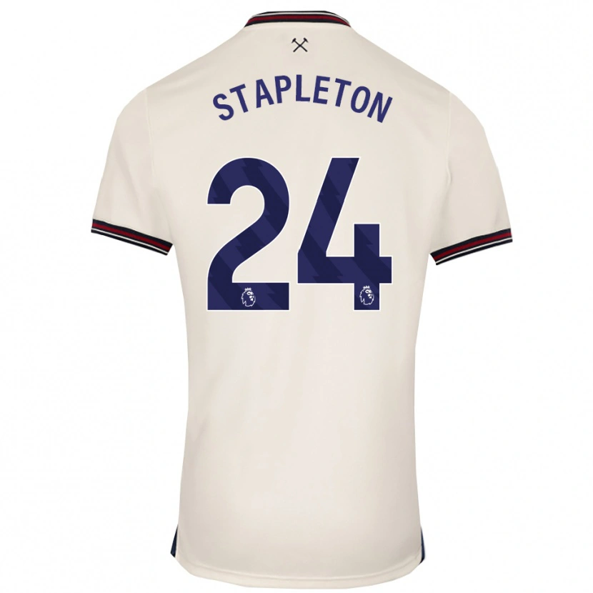 Danxen Dámské Jessie Stapleton #24 Smetanově Bílá Daleko Hráčské Dresy 2025/26 Dres