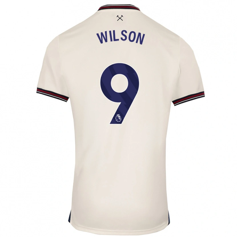 Danxen Dámské Callum Wilson #9 Smetanově Bílá Daleko Hráčské Dresy 2025/26 Dres