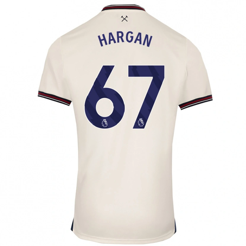 Danxen Dámské Riley Hargan #67 Smetanově Bílá Daleko Hráčské Dresy 2025/26 Dres