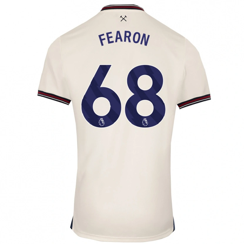 Danxen Dámské Preston Fearon #68 Smetanově Bílá Daleko Hráčské Dresy 2025/26 Dres