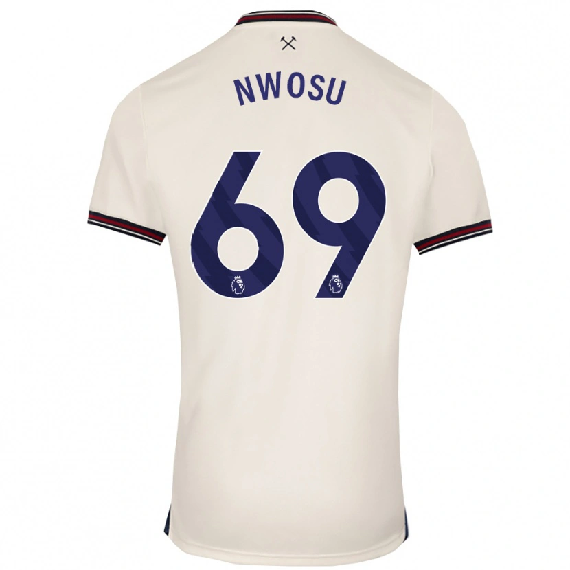 Danxen Dámské Chinaza Nwosu #69 Smetanově Bílá Daleko Hráčské Dresy 2025/26 Dres