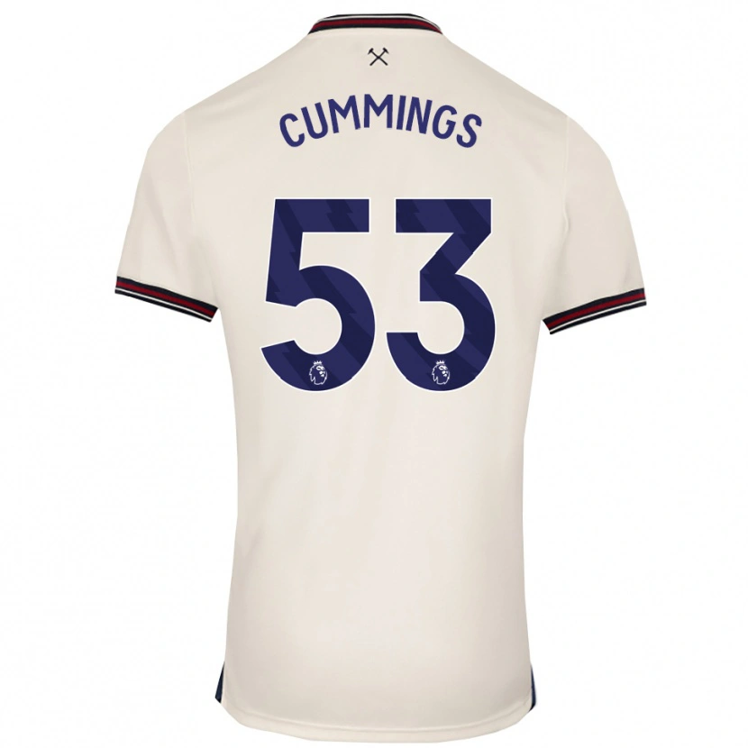 Danxen Dámské Daniel Cummings #53 Smetanově Bílá Daleko Hráčské Dresy 2025/26 Dres