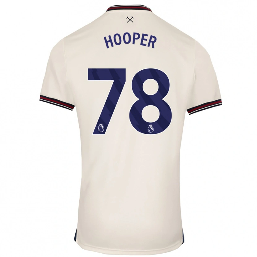 Danxen Dámské Finley Hooper #78 Smetanově Bílá Daleko Hráčské Dresy 2025/26 Dres