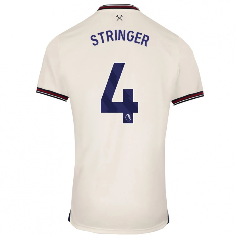 Danxen Dámské Abbey Leigh Stringer #4 Smetanově Bílá Daleko Hráčské Dresy 2025/26 Dres