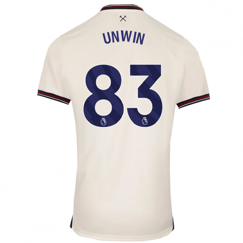 Danxen Dámské Jonathan Unwin #83 Smetanově Bílá Daleko Hráčské Dresy 2025/26 Dres