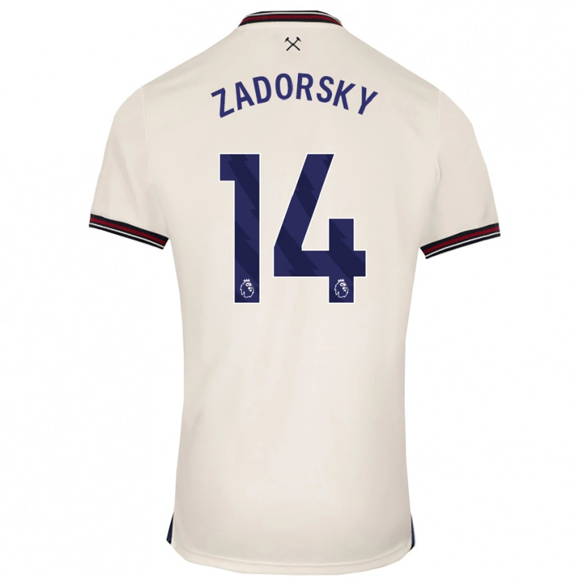 Danxen Dámské Shelina Zadorsky #14 Smetanově Bílá Daleko Hráčské Dresy 2025/26 Dres