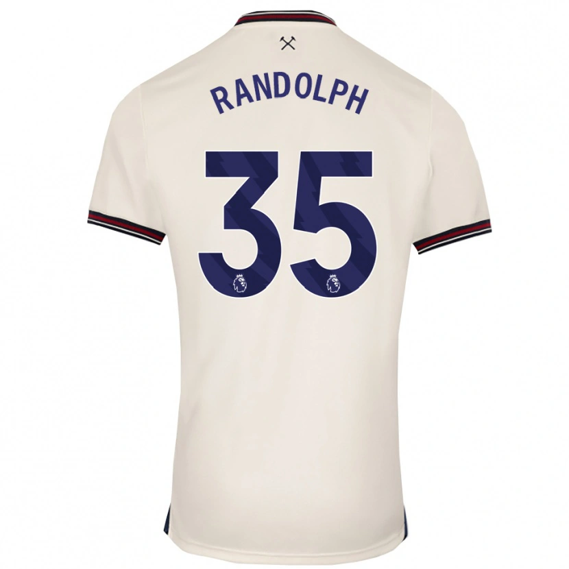 Danxen Dámské Darren Randolph #35 Smetanově Bílá Daleko Hráčské Dresy 2025/26 Dres