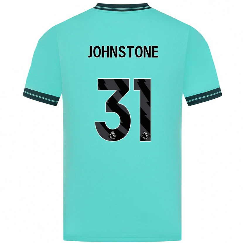Danxen Dámské Sam Johnstone #31 Nebesky Modrá Zelená Daleko Hráčské Dresy 2025/26 Dres