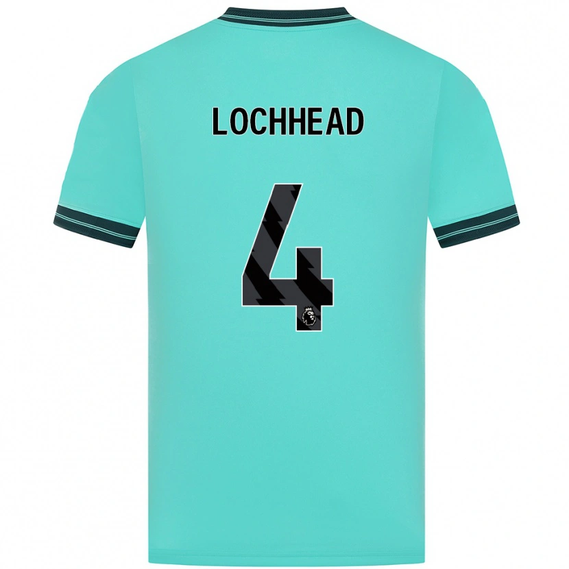 Danxen Dámské Sebastian Lochhead #4 Nebesky Modrá Zelená Daleko Hráčské Dresy 2025/26 Dres