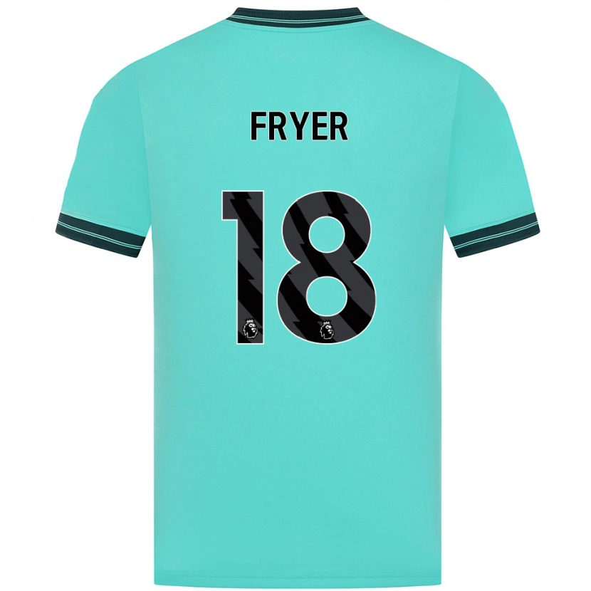 Danxen Dámské Hannah Fryer #18 Nebesky Modrá Zelená Daleko Hráčské Dresy 2025/26 Dres