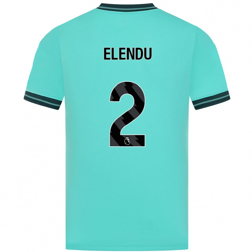 Danxen Dámské Elvis Elendu #2 Nebesky Modrá Zelená Daleko Hráčské Dresy 2025/26 Dres
