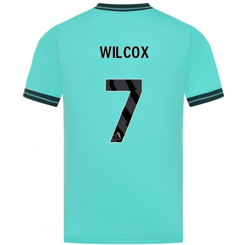 Danxen Dámské Jake Wilcox #7 Nebesky Modrá Zelená Daleko Hráčské Dresy 2025/26 Dres
