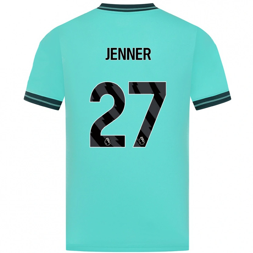 Danxen Dámské Abbi Jenner #27 Nebesky Modrá Zelená Daleko Hráčské Dresy 2025/26 Dres