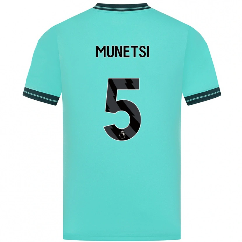 Danxen Dámské Marshall Munetsi #5 Nebesky Modrá Zelená Daleko Hráčské Dresy 2025/26 Dres