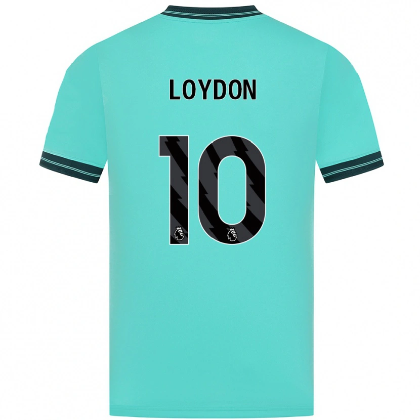 Danxen Dámské Abi Loydon #10 Nebesky Modrá Zelená Daleko Hráčské Dresy 2025/26 Dres