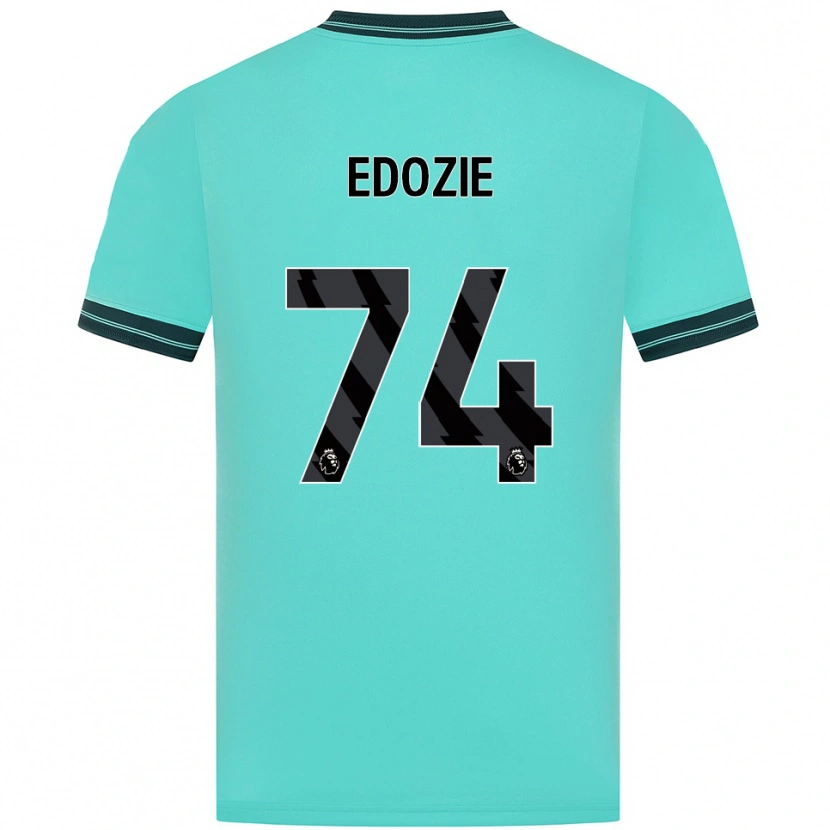 Danxen Dámské Tom Edozie #74 Nebesky Modrá Zelená Daleko Hráčské Dresy 2025/26 Dres
