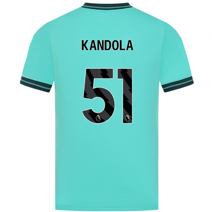 Danxen Dámské Kam Kandola #51 Nebesky Modrá Zelená Daleko Hráčské Dresy 2025/26 Dres