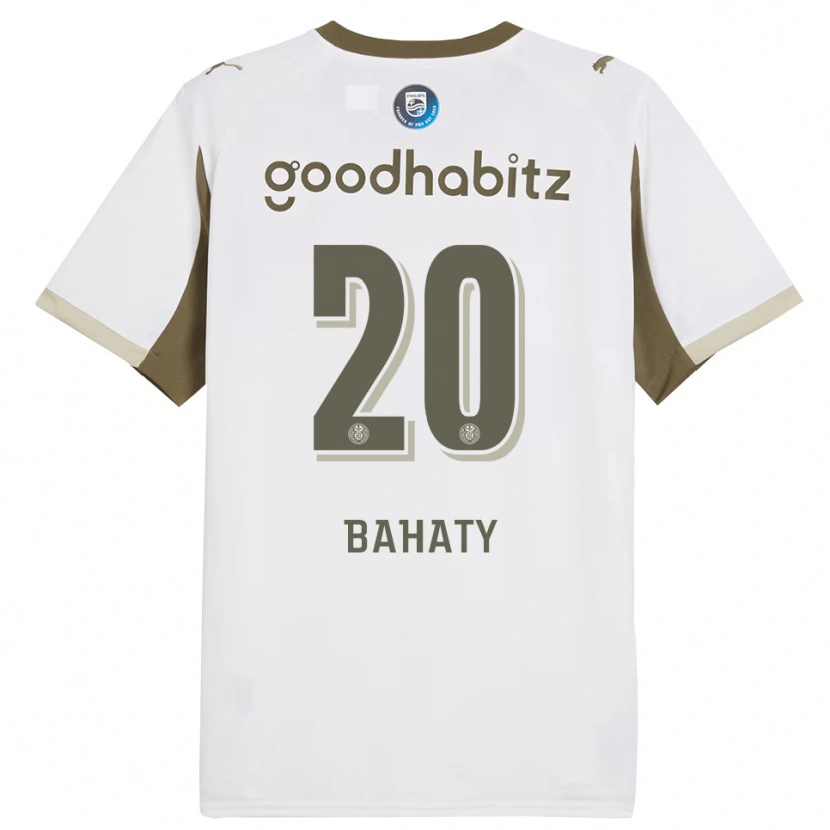 Danxen Dámské Manuel Bahaty #20 Bílá Šedá Třetí Hráčské Dresy 2025/26 Dres