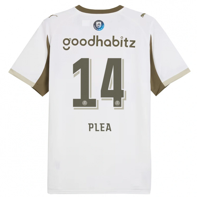 Danxen Dámské Alassane Pléa #14 Bílá Šedá Třetí Hráčské Dresy 2025/26 Dres