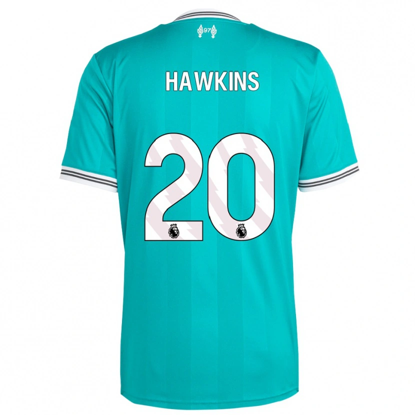 Danxen Dámské Max Hawkins #20 Zelená Bílá Třetí Hráčské Dresy 2025/26 Dres