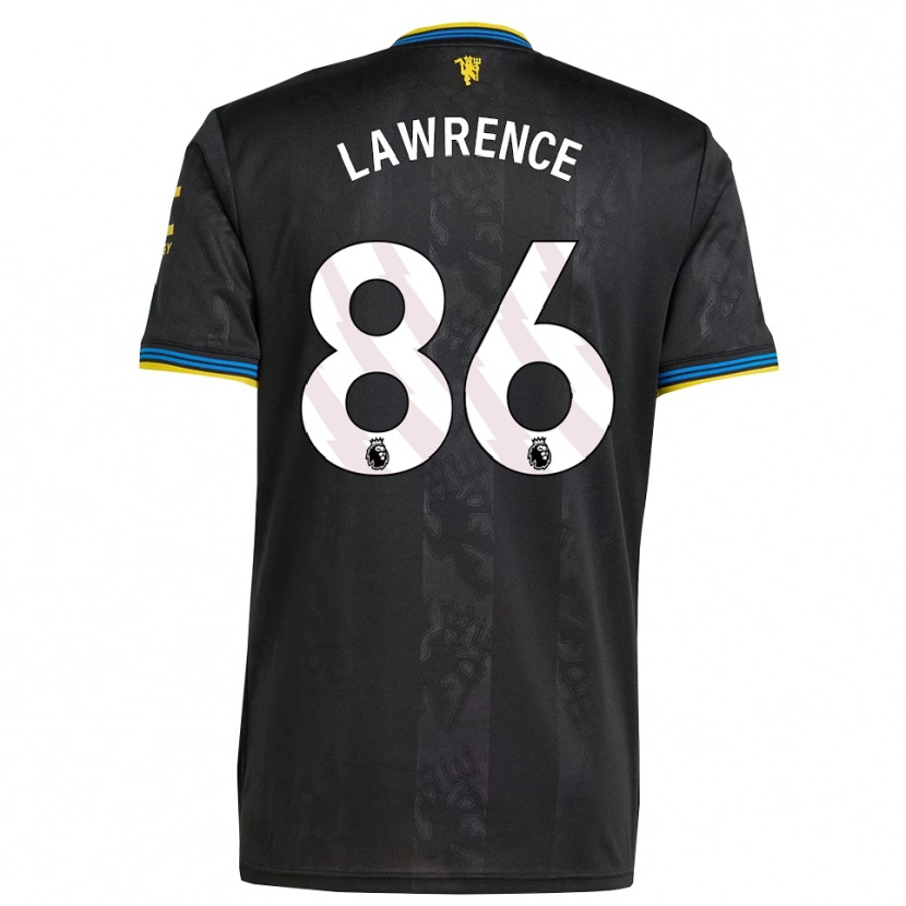 Danxen Dámské Marcus Lawrence #86 Černá Žlutá Modrá Třetí Hráčské Dresy 2025/26 Dres