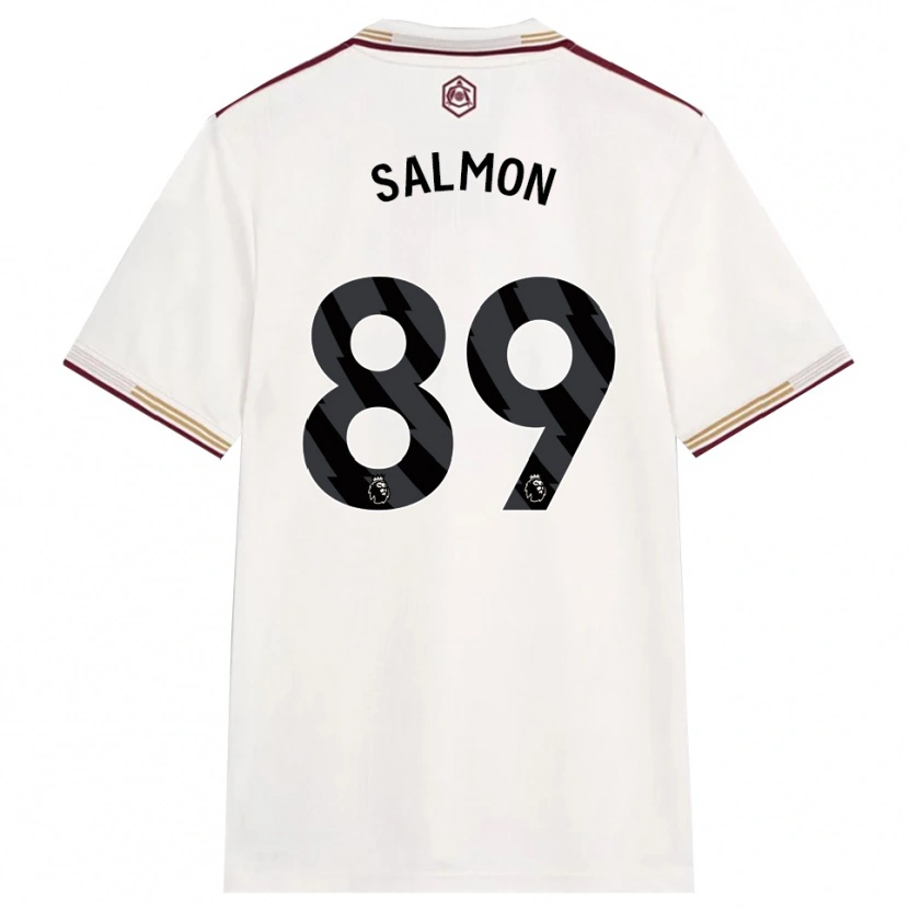 Danxen Dámské Marli Salmon #89 Smetanově Bílá Burgundská Třetí Hráčské Dresy 2025/26 Dres