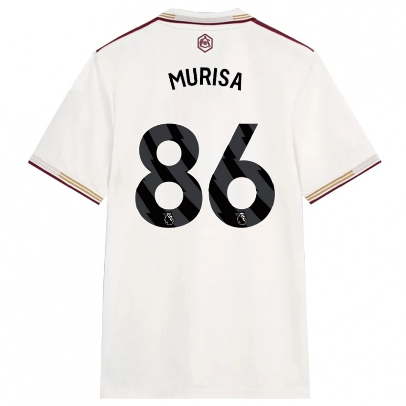 Danxen Dámské Teshaun Murisa #86 Smetanově Bílá Burgundská Třetí Hráčské Dresy 2025/26 Dres