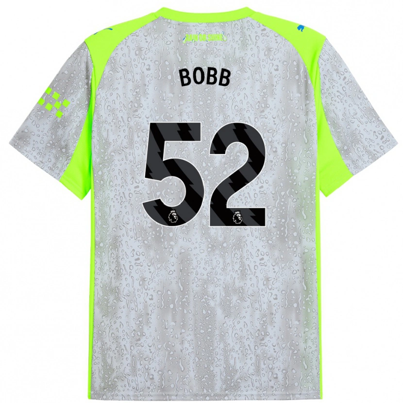 Danxen Dámské Oscar Bobb #52 Šedá Žlutá Třetí Hráčské Dresy 2025/26 Dres