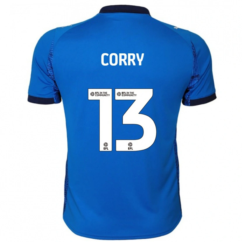 Danxen Dětské Neive Corry #13 Modrá Bílá Domů Hráčské Dresy 2025/26 Dres