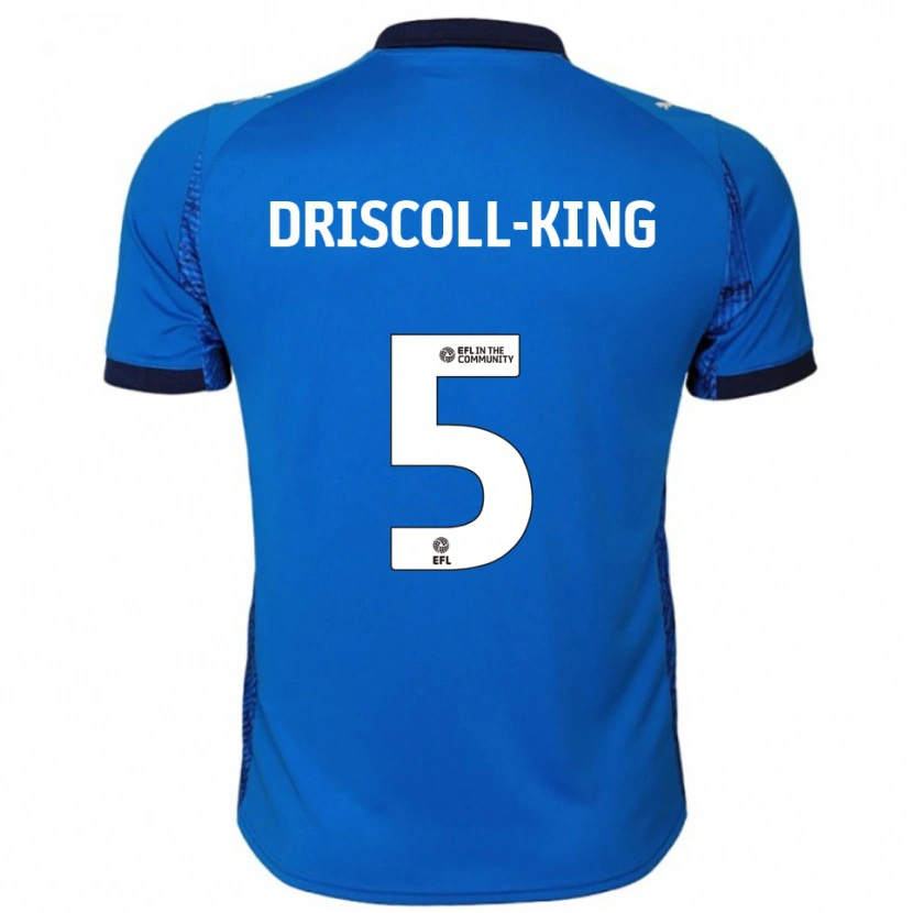 Danxen Dětské Evie Driscoll-King #5 Modrá Bílá Domů Hráčské Dresy 2025/26 Dres
