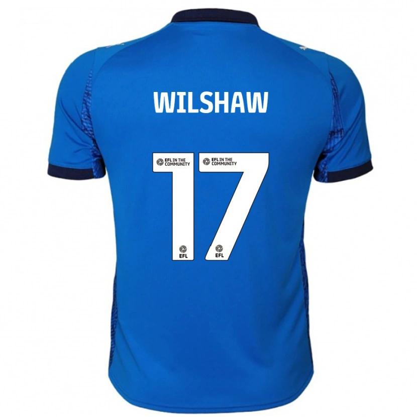 Danxen Dětské Lauren Wilshaw #17 Modrá Bílá Domů Hráčské Dresy 2025/26 Dres