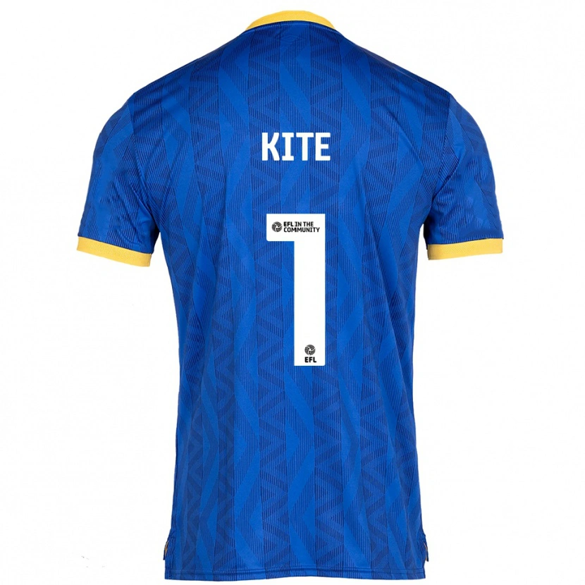 Danxen Dětské Rose Kite #1 Námořnická Žlutá Domů Hráčské Dresy 2025/26 Dres