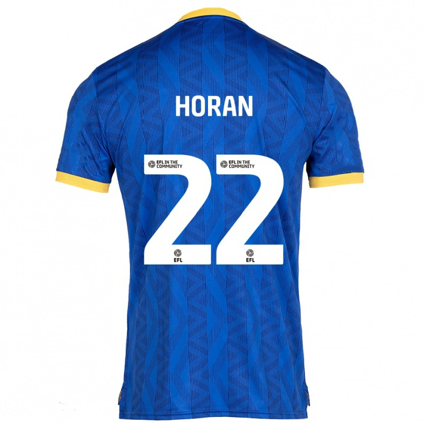 Danxen Dětské Riley Horan #22 Námořnická Žlutá Domů Hráčské Dresy 2025/26 Dres