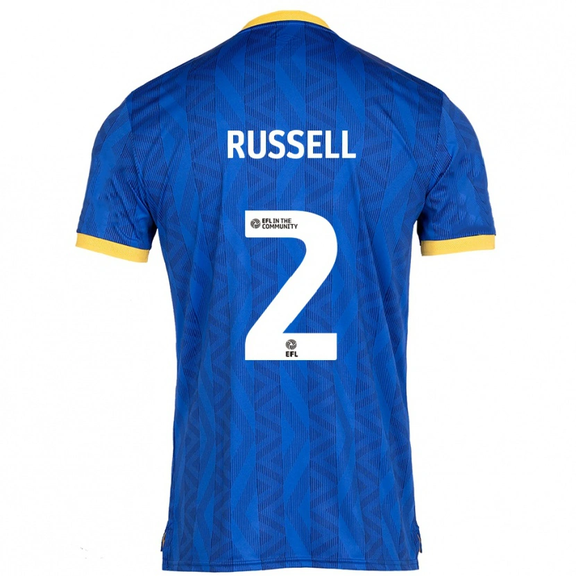 Danxen Dětské Rosie Russell #2 Námořnická Žlutá Domů Hráčské Dresy 2025/26 Dres