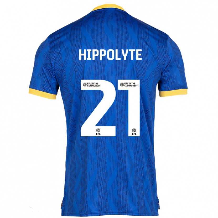Danxen Dětské Myles Hippolyte #21 Námořnická Žlutá Domů Hráčské Dresy 2025/26 Dres