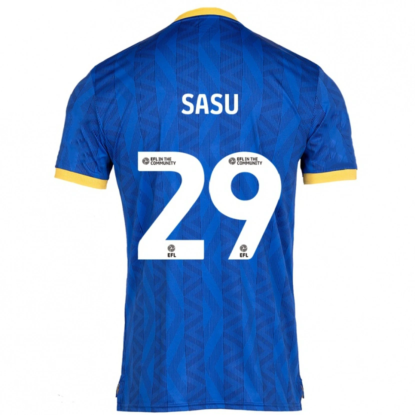 Danxen Dětské Aron Sasu #29 Námořnická Žlutá Domů Hráčské Dresy 2025/26 Dres