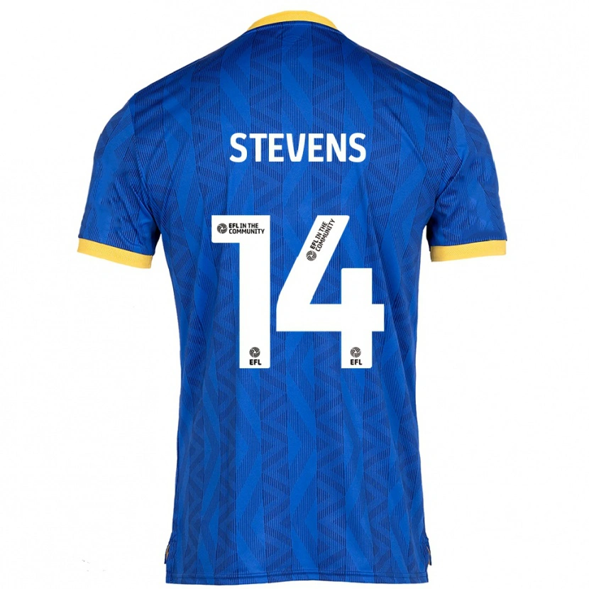 Danxen Dětské Matty Stevens #14 Námořnická Žlutá Domů Hráčské Dresy 2025/26 Dres