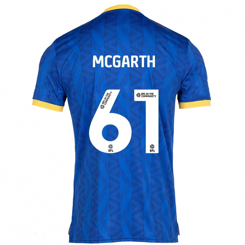 Danxen Dětské Ethan Mcgarth #61 Námořnická Žlutá Domů Hráčské Dresy 2025/26 Dres