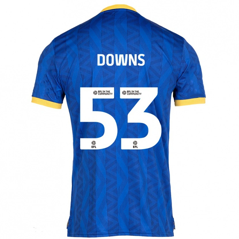 Danxen Dětské Oliver Downs #53 Námořnická Žlutá Domů Hráčské Dresy 2025/26 Dres