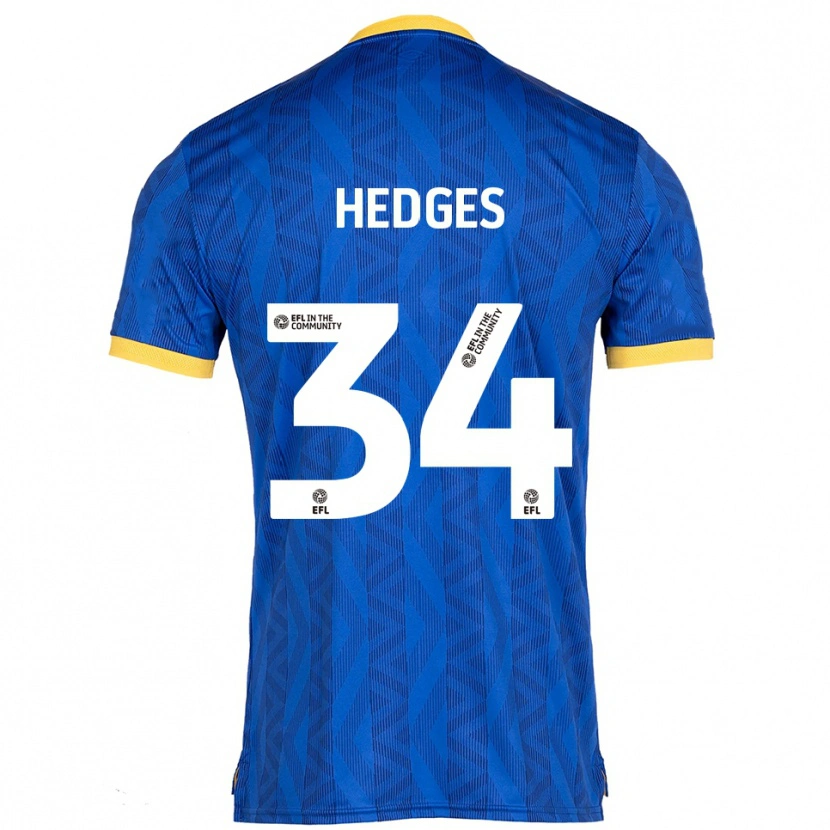 Danxen Dětské Harry Hedges #34 Námořnická Žlutá Domů Hráčské Dresy 2025/26 Dres