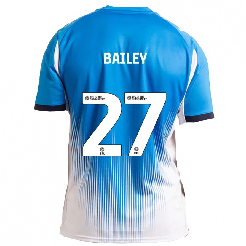 Danxen Dětské Odin Bailey #27 Modrá Bílá Domů Hráčské Dresy 2025/26 Dres