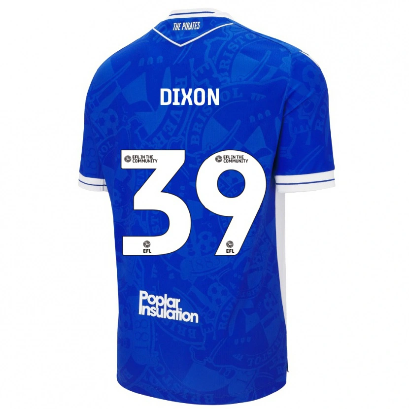 Danxen Dětské Quincy Dixon #39 Modrá Bílá Domů Hráčské Dresy 2025/26 Dres